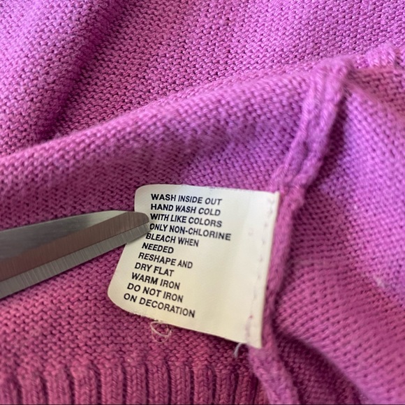 GAP Sequined Purple Cardigan - Picture 6 of 8